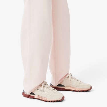  Lacoste Elite Active Kadın Bej Sneaker
