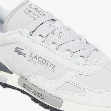  Lacoste Elite Active Erkek Açık Gri Sneaker