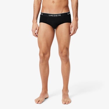  Lacoste Erkek 3'lü Siyah Külot
