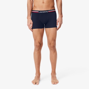  Lacoste Erkek 3'lü Renkli Boxer