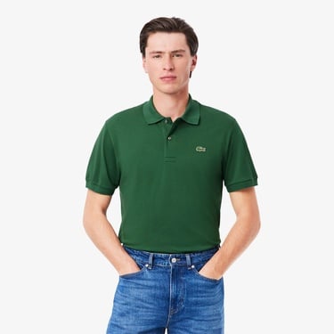 Lacoste L.12.12 Light Erkek Classic Fit Yeşil Polo