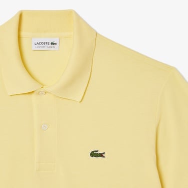  Lacoste L.12.12 Light Erkek Classic Fit Sarı Polo