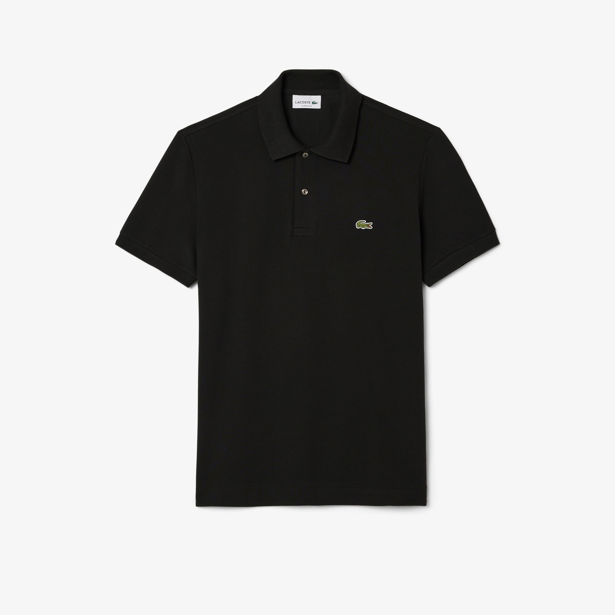 Lacoste L.12.12 Light Erkek Classic Fit Siyah Polo