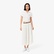 Lacoste Kadın Pileli Beyaz Etek