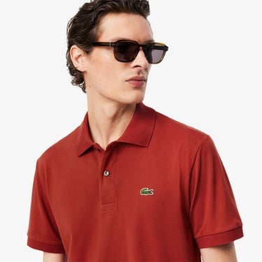  Lacoste L.12.12 Light Erkek Classic Fit Kahverengi Polo