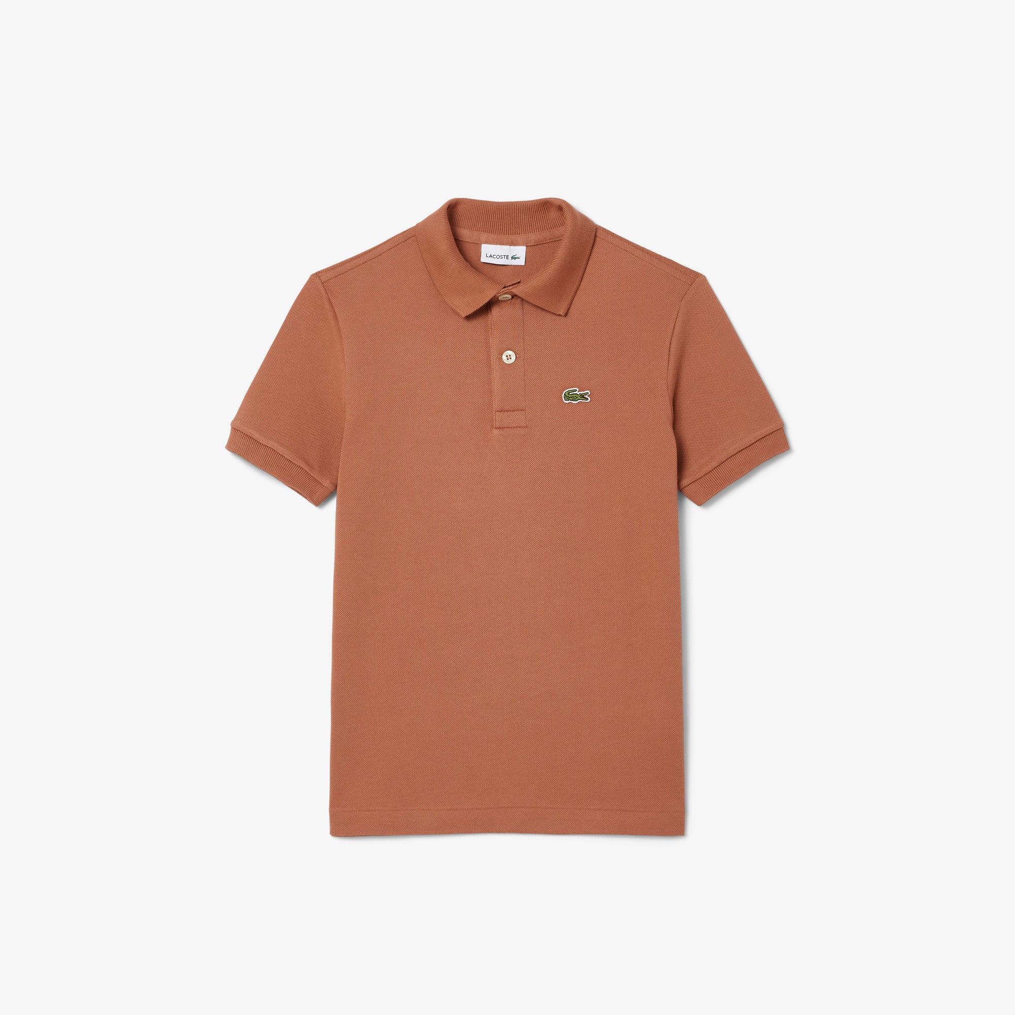 Lacoste Çocuk Regular Fit Kahverengi Polo