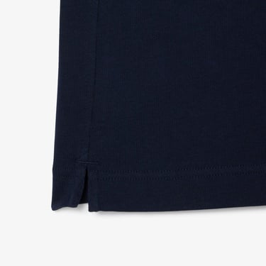  Lacoste Erkek Classic Fit Uzun Kollu Polo Yaka Renk Bloklu Lacivert Rugby Polo