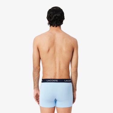  Lacoste Erkek 3'lü Renkli Boxer