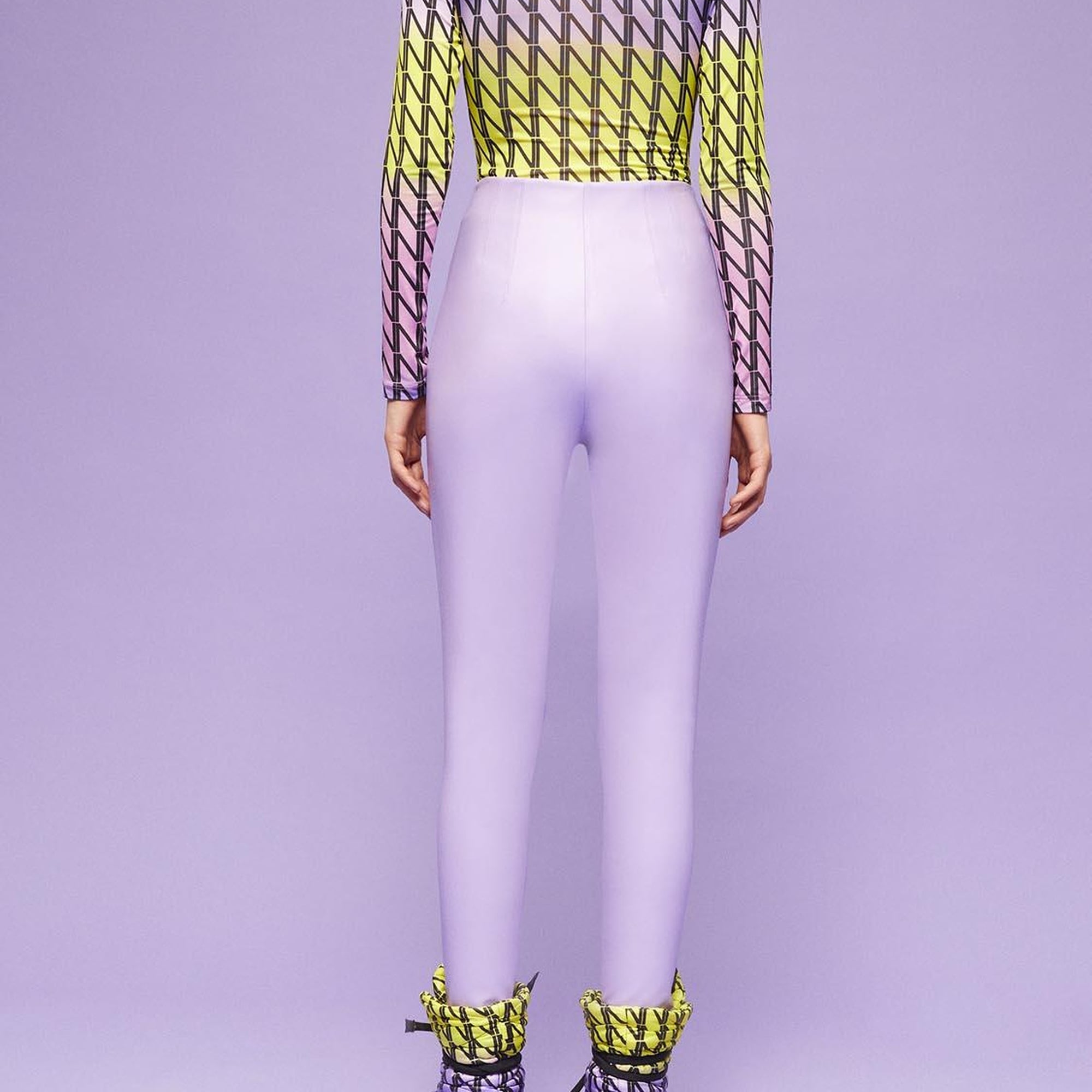 Suni Deri Tayt Pantolon