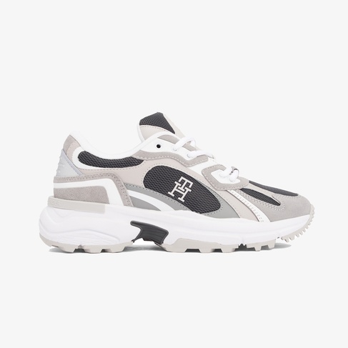  Tommy Hilfiger Modern Rugged Runner Kadın Gri Sneaker