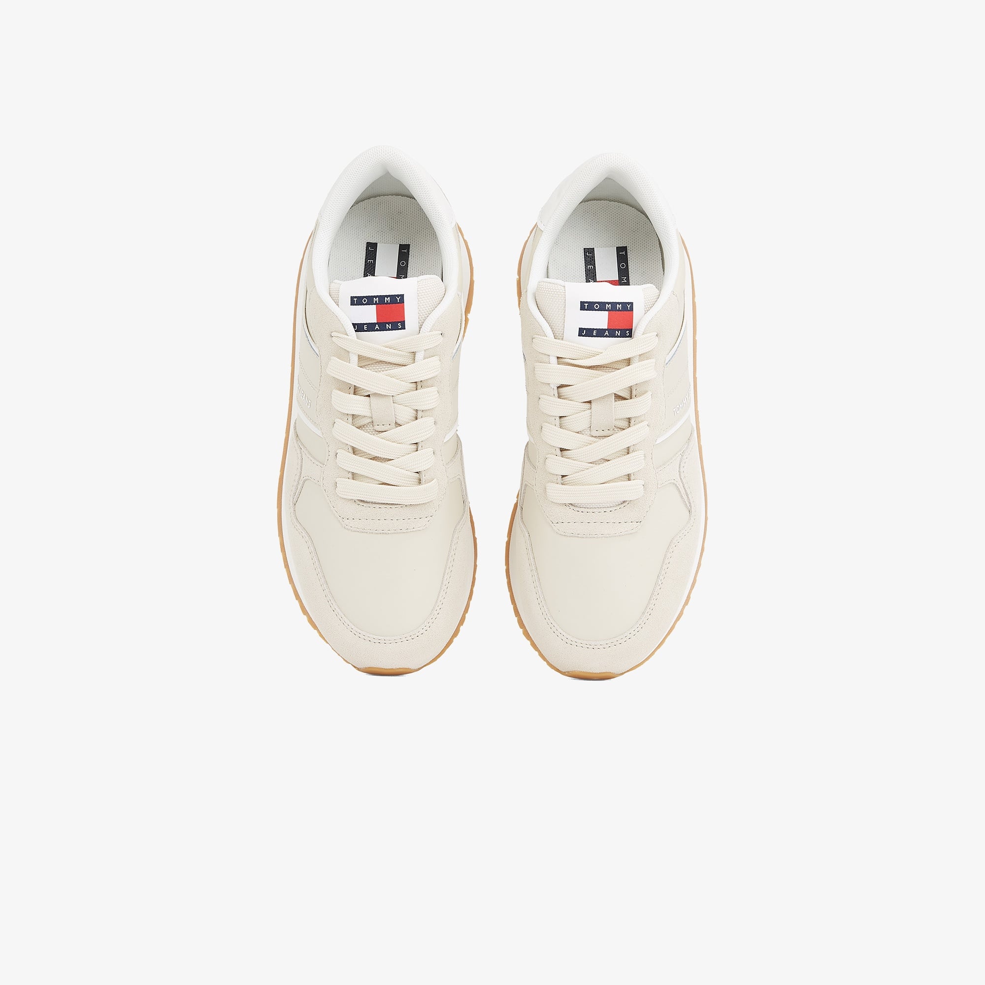 Tommy Hilfiger Eva Retro Runner Kadın Bej Sneaker