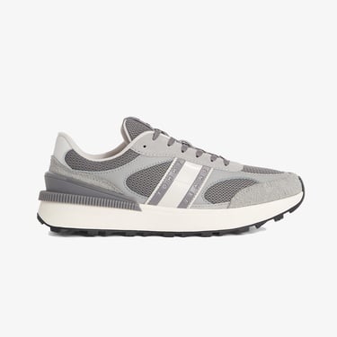  Tommy Hilfiger Technical Runner Ess Erkek Gri Sneaker