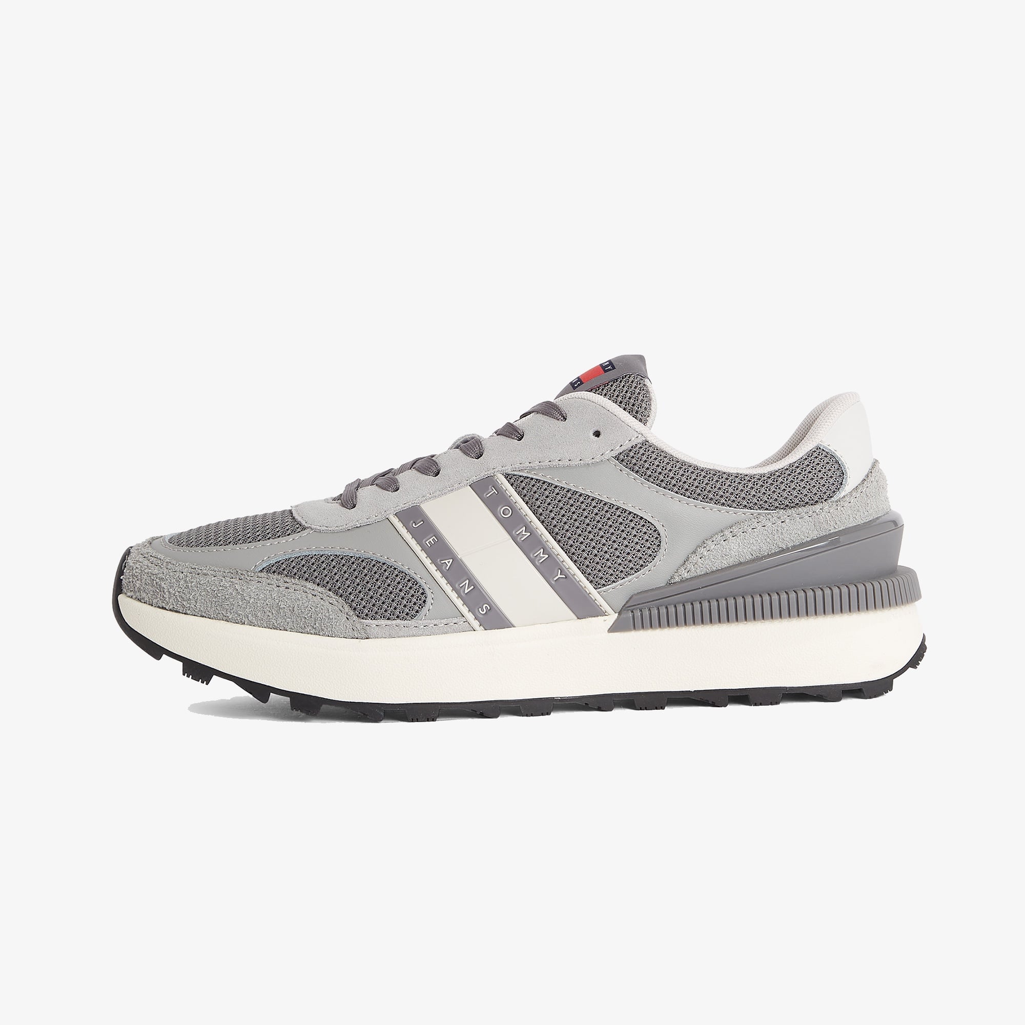 Tommy Hilfiger Technical Runner Ess Erkek Gri Sneaker