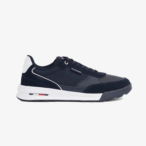  Tommy Hilfiger Retro Runner Mix Rwb Erkek Lacivert Sneaker