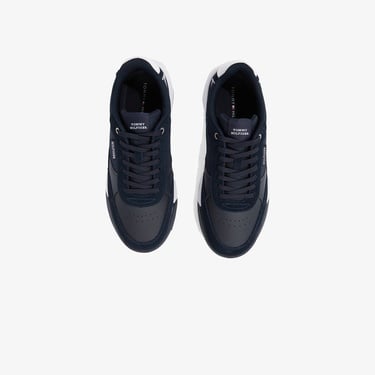  Tommy Hilfiger Retro Runner Mix Rwb Erkek Lacivert Sneaker