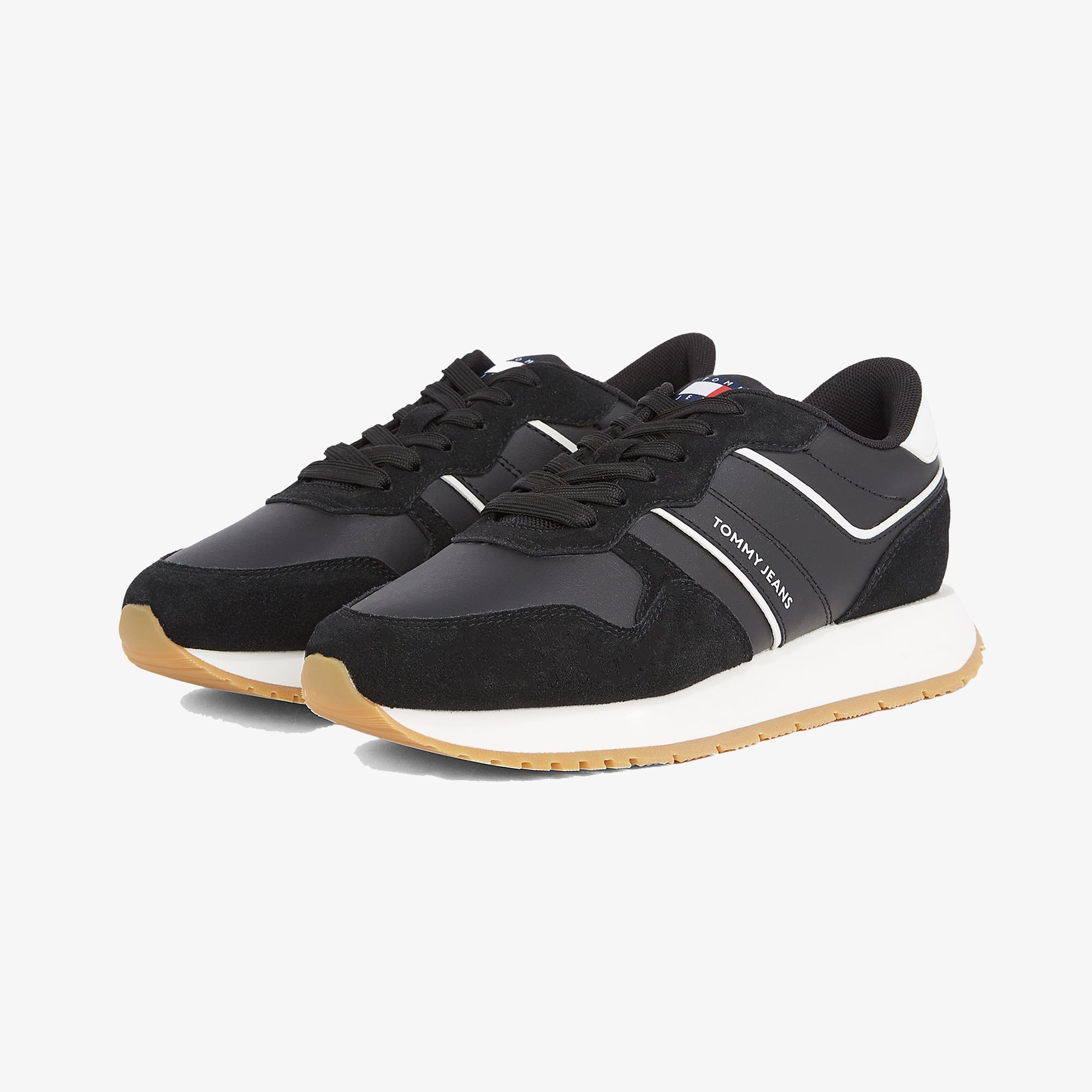 Tommy Hilfiger Eva Retro Runner Kadın Siyah Sneaker