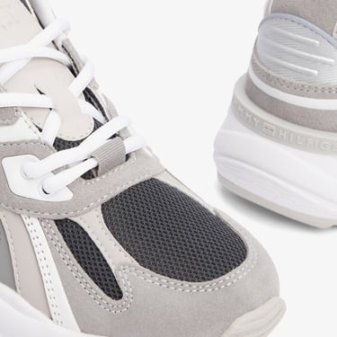  Tommy Hilfiger Modern Rugged Runner Kadın Gri Sneaker
