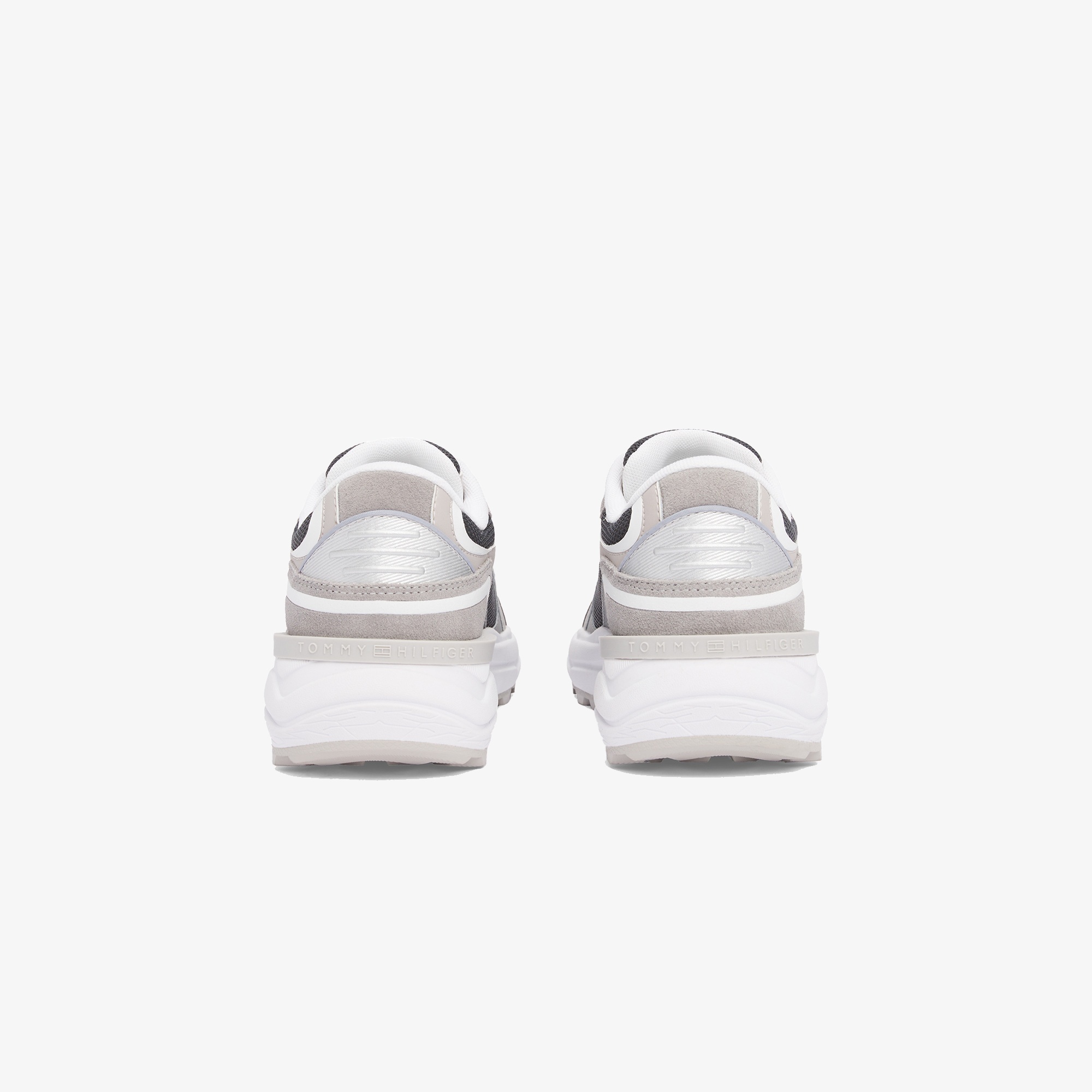 Tommy Hilfiger Modern Rugged Runner Kadın Gri Sneaker