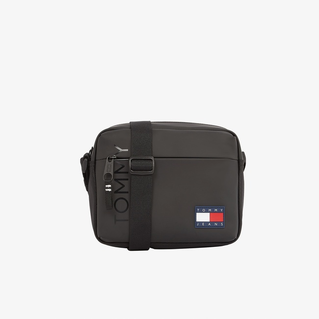 Tommy Hilfiger Daily + Erkek Siyah El Çantası