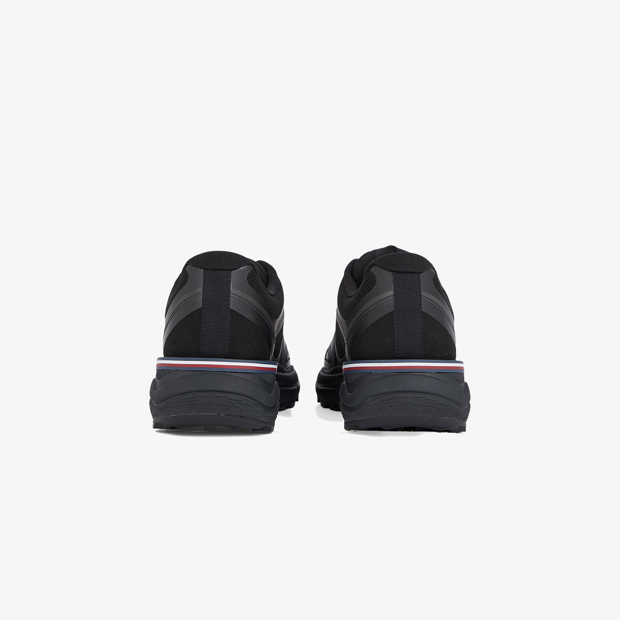 Tommy Hilfiger Runner Tech Knit Mix Erkek Siyah Sneaker