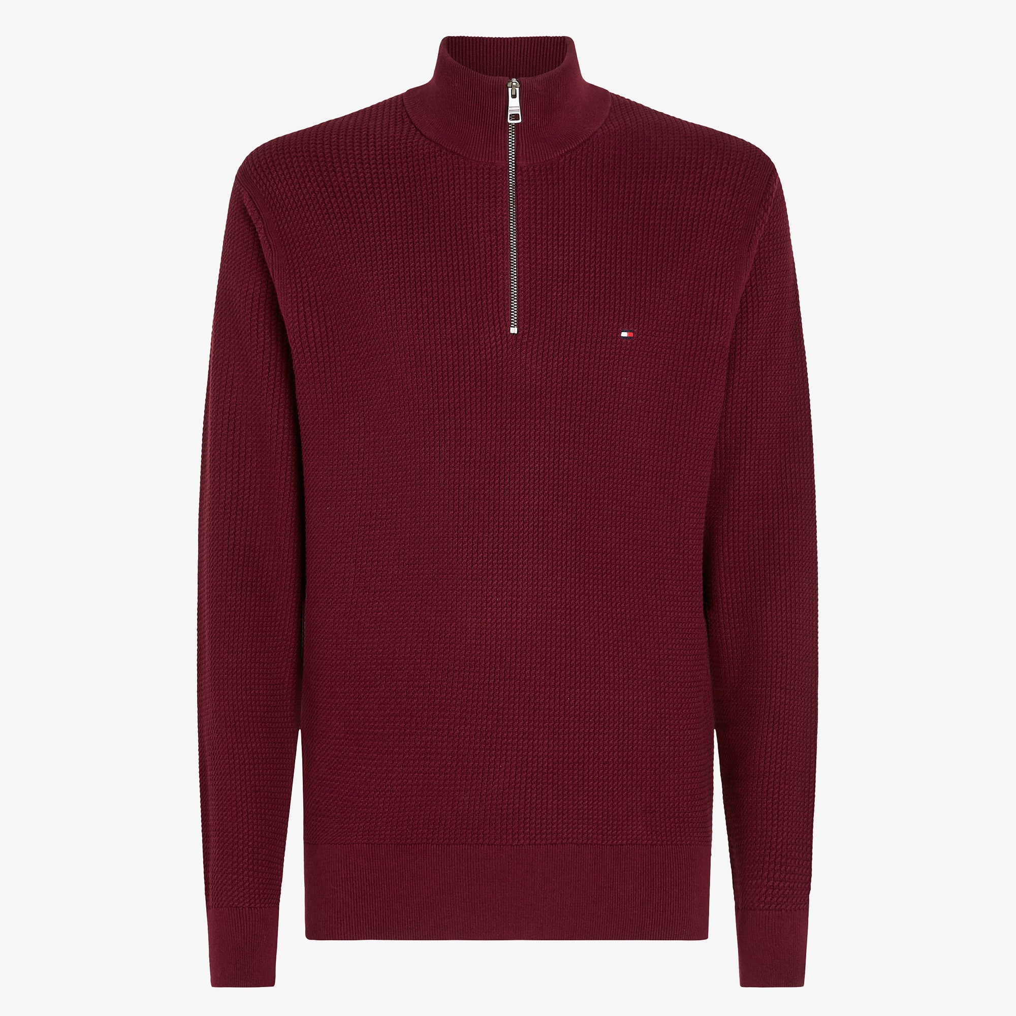 Tommy Hilfiger Erkek Mor Triko