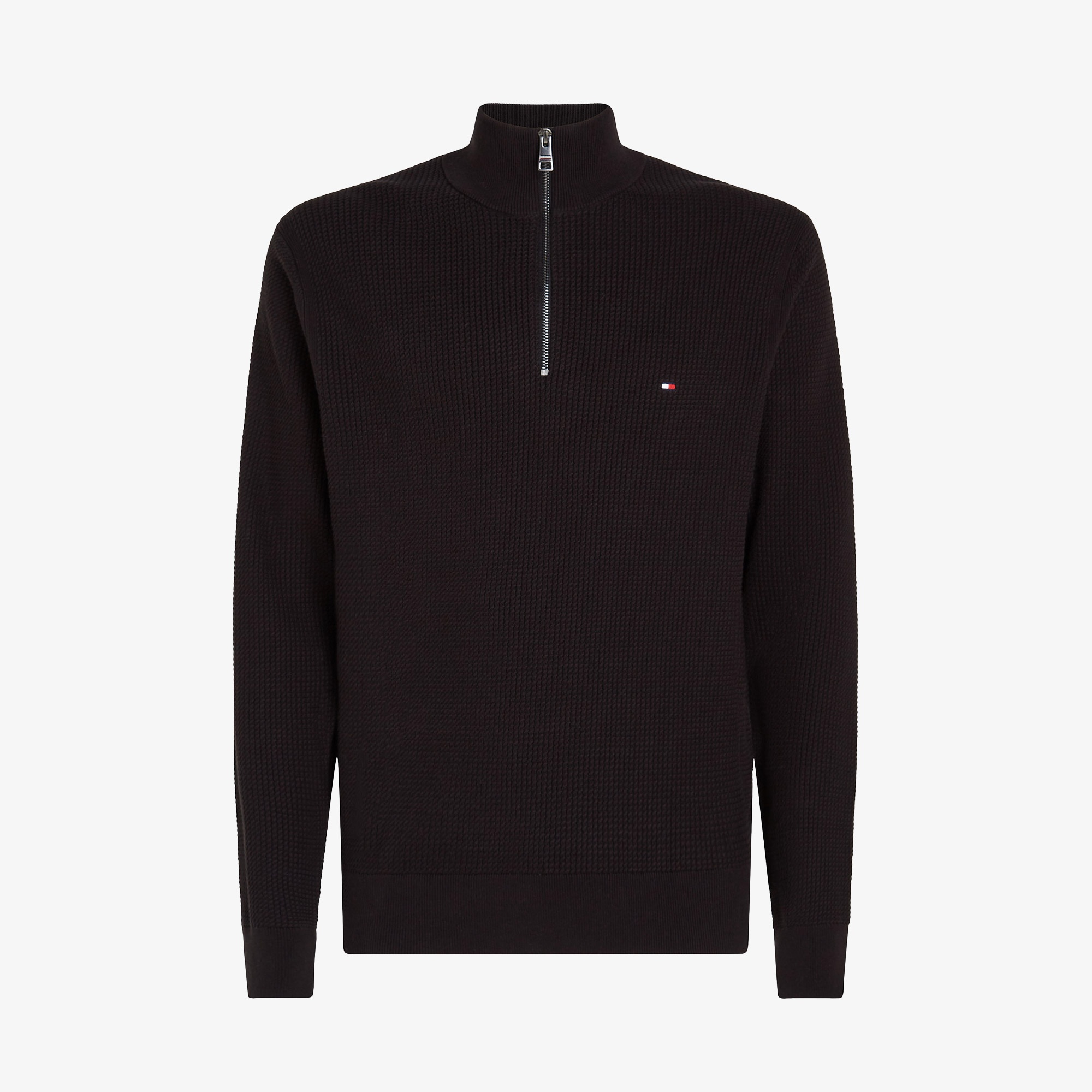 Tommy Hilfiger Erkek Siyah Triko