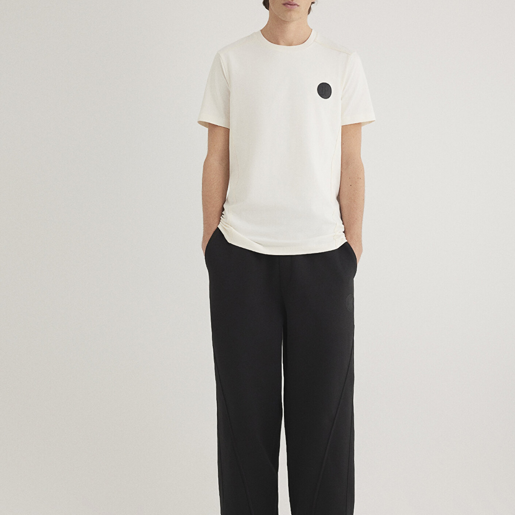 Mavi Mavi Pro Logo Ekru Tişört Muscle Fit 0612747-70057