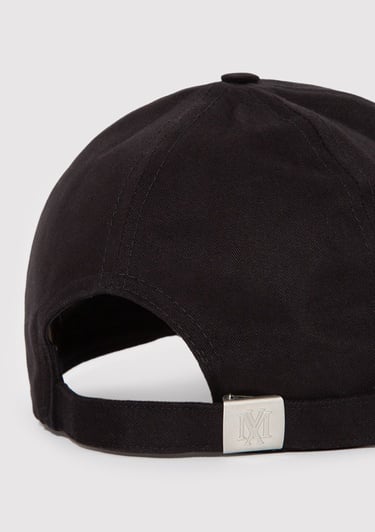  Mavi Mühür Logo Nakışlı Siyah Şapka 0911882-900