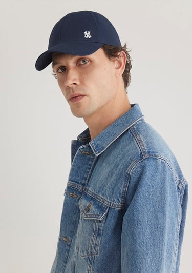  Mavi Mühür Logo Nakışlı Lacivert Şapka 0911882-34606