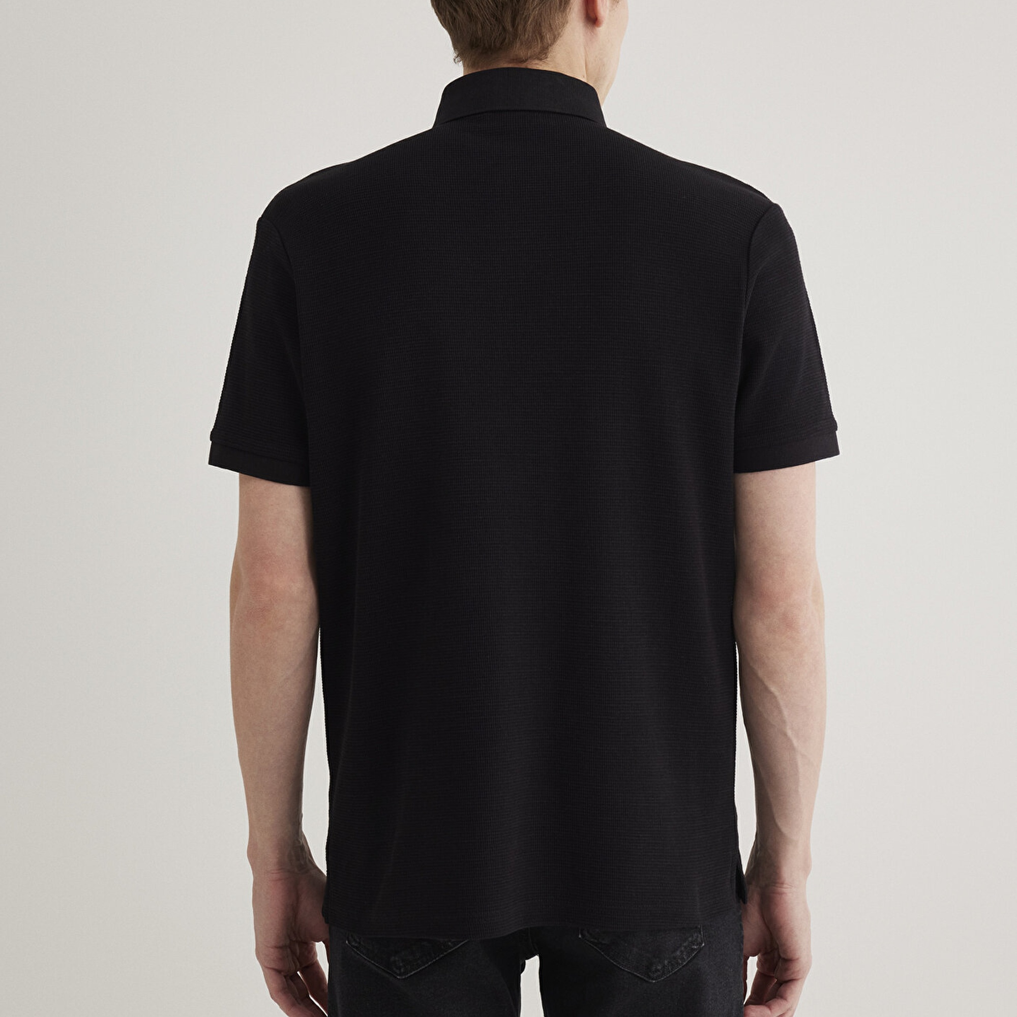 Mavi Siyah Polo Tişört Slim Fit / Dar Kesim 0612521-900