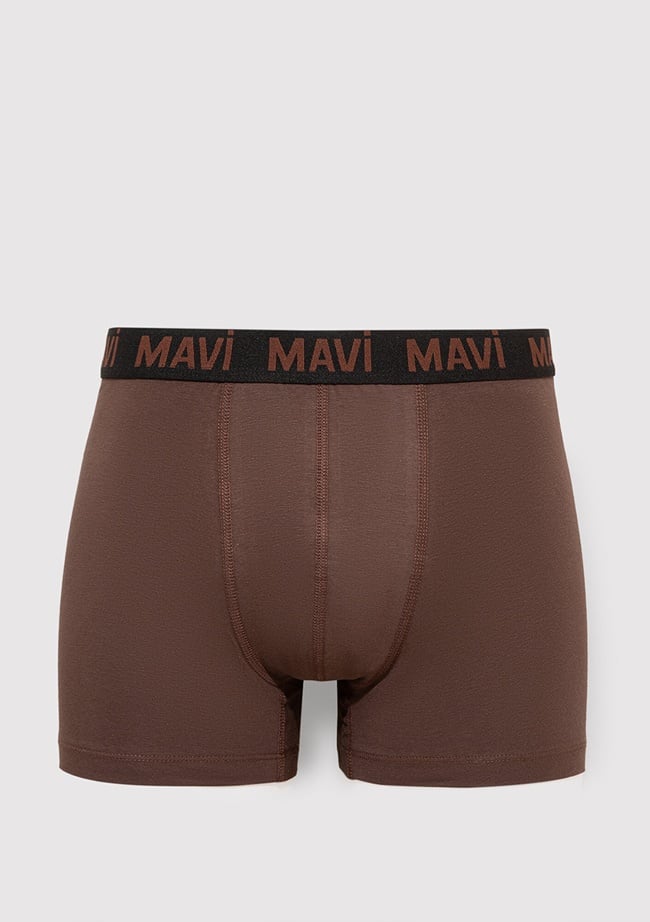  Mavi Kahverengi Basic Boxer 0911077-29871