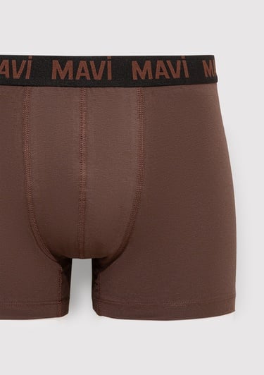  Mavi Kahverengi Basic Boxer 0911077-29871