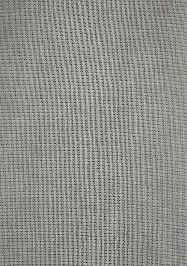  Mavi Dokulu Gri Basic Tişört Loose Fit / Bol Rahat Kesim 167311-81325