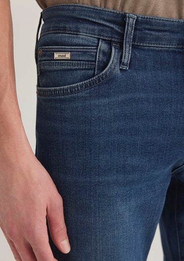  Mavi Martin Premium Blue Gölgeli Koyu Mavi Jean Pantolon 0037888222