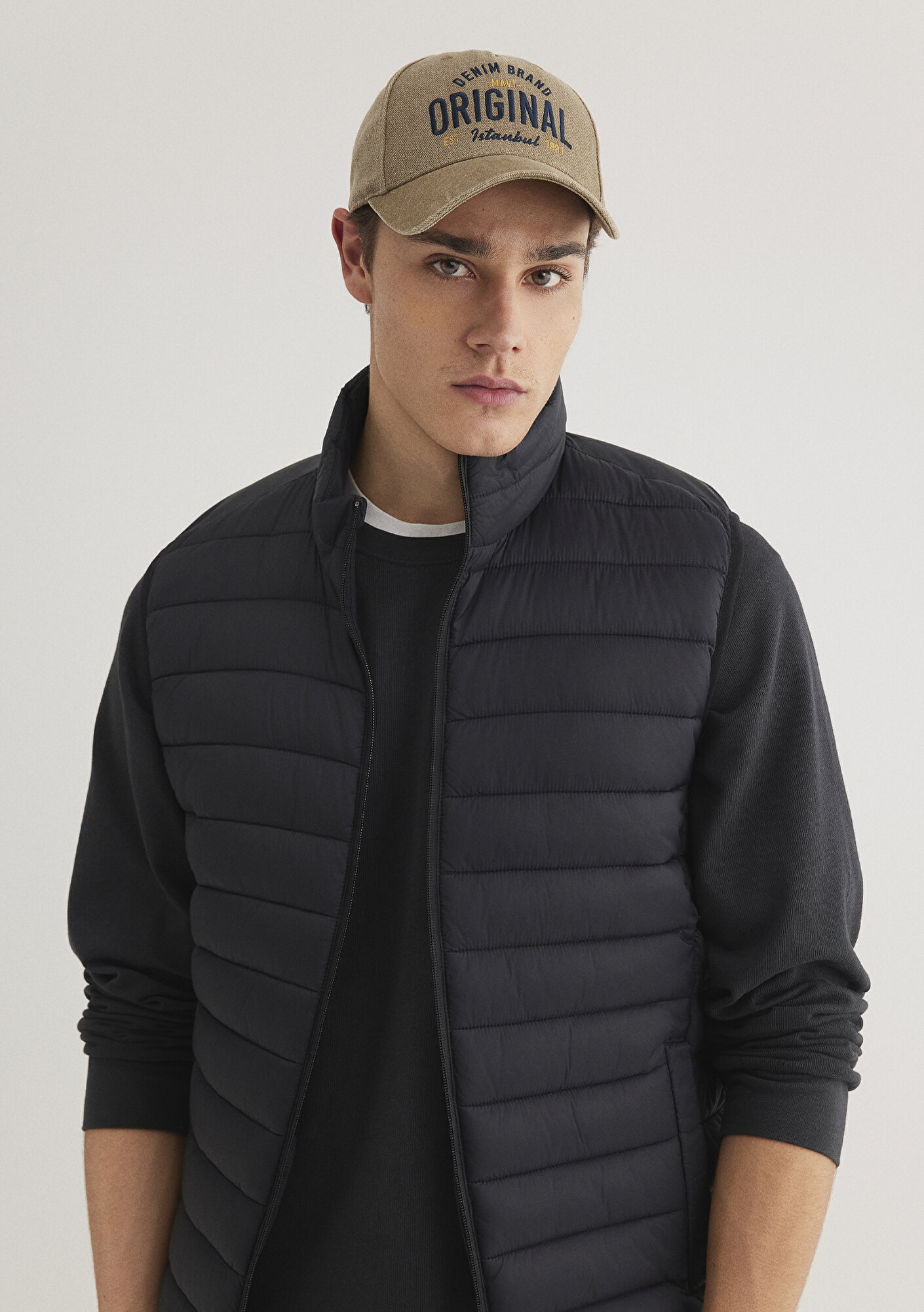  Mavi Bej Şapka 0911813-70202