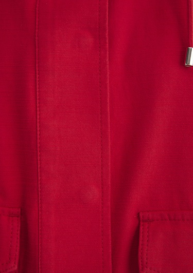  Mavi Kırmızı Ceket Oversize / Geniş Kesim 1110625-70463