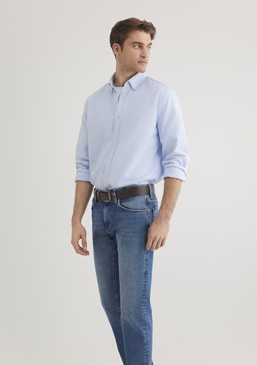  Mavi Mavi Gömlek Regular Fit / Normal Kesim 0211199-70804