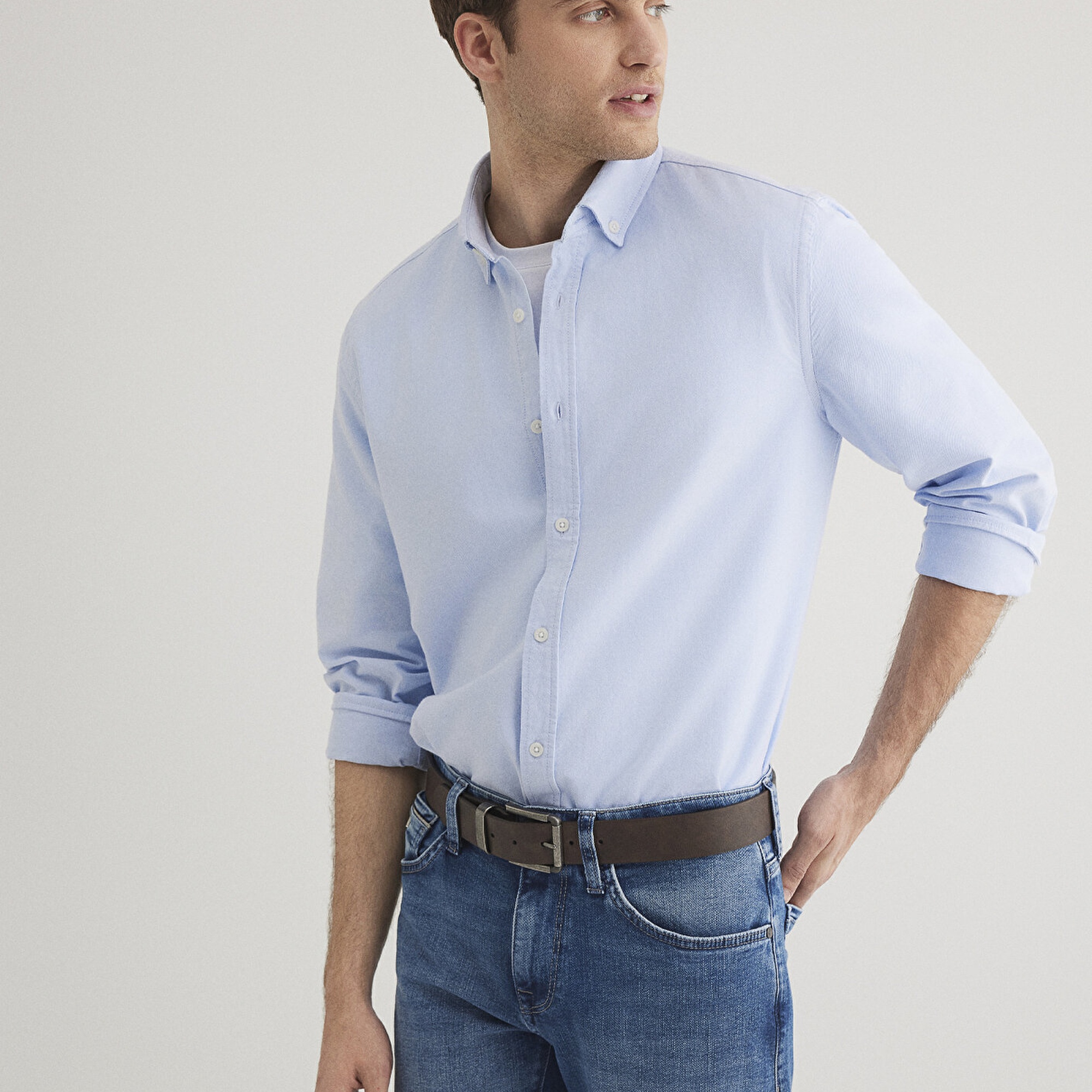 Mavi Mavi Gömlek Regular Fit / Normal Kesim 0211199-70804