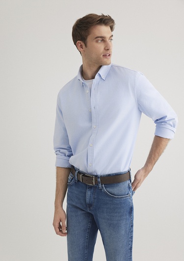  Mavi Mavi Gömlek Regular Fit / Normal Kesim 0211199-70804