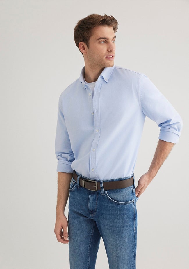  Mavi Mavi Gömlek Regular Fit / Normal Kesim 0211199-70804