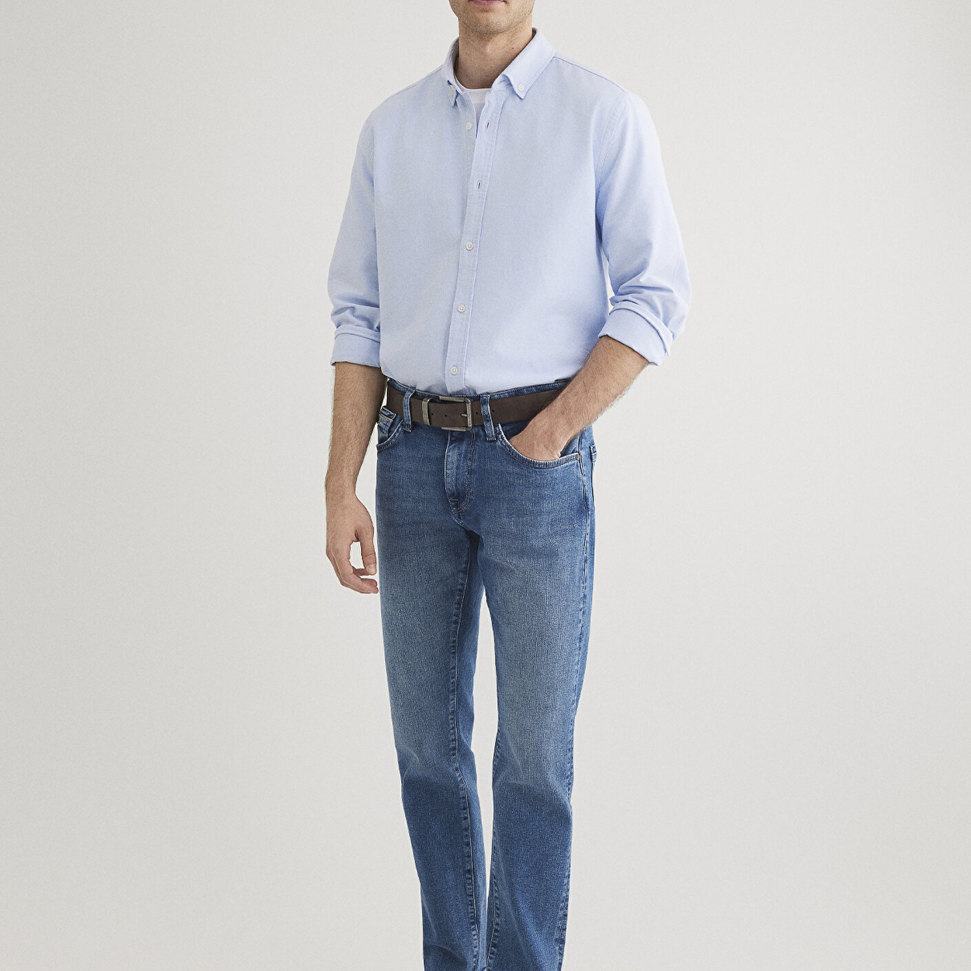 Mavi Mavi Gömlek Regular Fit / Normal Kesim 0211199-70804