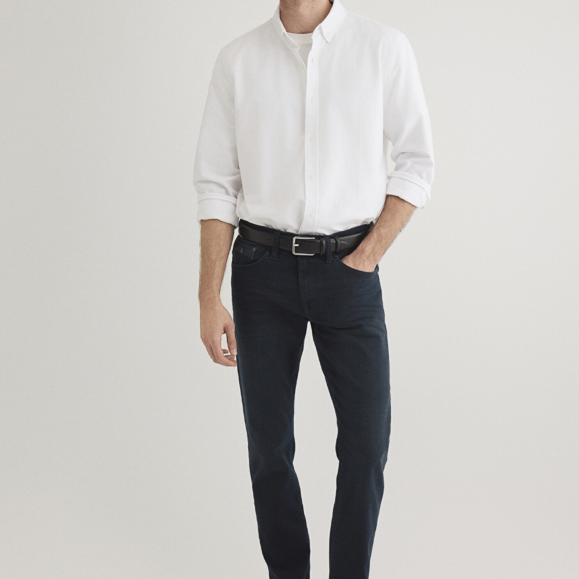 Mavi Beyaz Gömlek Regular Fit / Normal Kesim 0211199-620