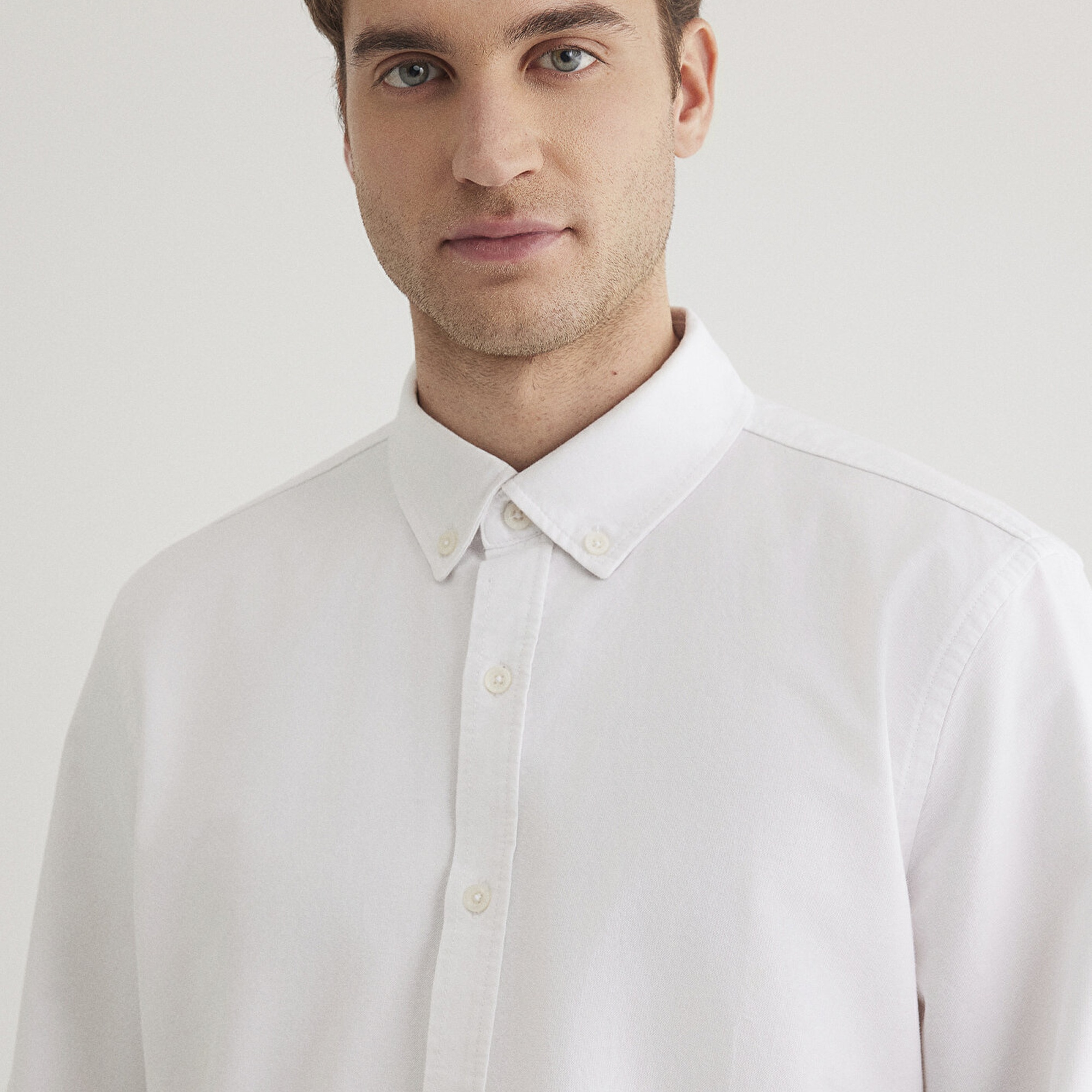 Mavi Beyaz Gömlek Regular Fit / Normal Kesim 0211199-620