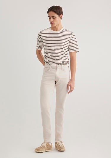  Mavi Jake Ekru Comfort Gabardin Pantolon 0042222763
