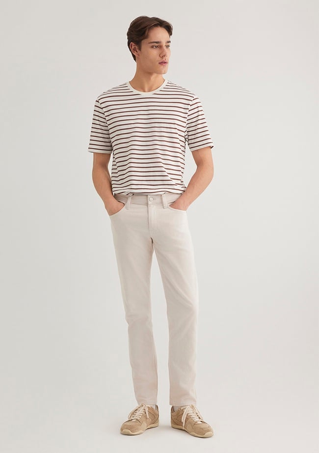  Mavi Jake Ekru Comfort Gabardin Pantolon 0042222763