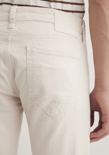  Mavi Jake Ekru Comfort Gabardin Pantolon 0042222763