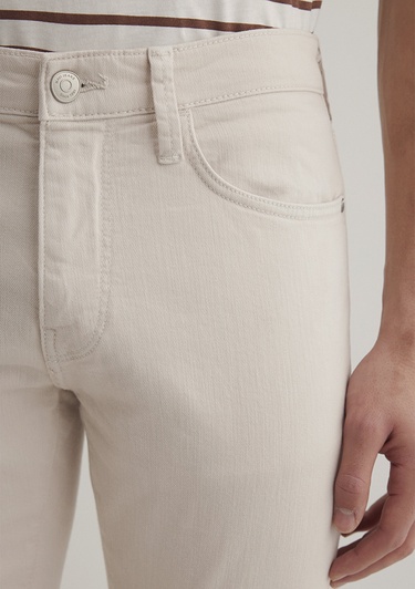  Mavi Jake Ekru Comfort Gabardin Pantolon 0042222763