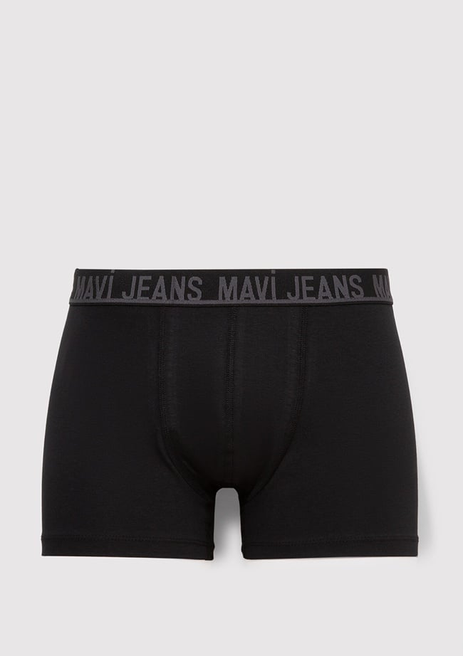  Mavi Siyah Basic Boxer 0911863-900