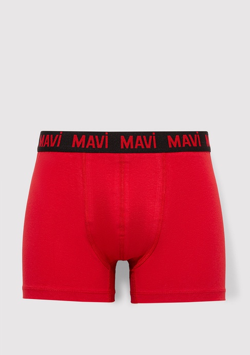  Mavi Kırmızı Basic Boxer 0911077-27120