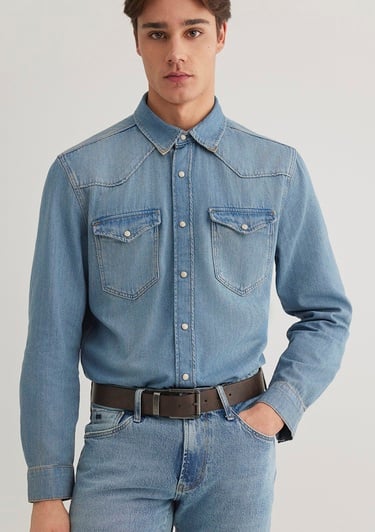  Mavi Kahverengi Suni Deri Kemer 0911874-85397